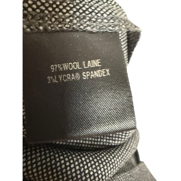 Lafayette 148 New York Gray Wool Office Straight Dress Slack Pants Size 10 - Picture 5 of 7